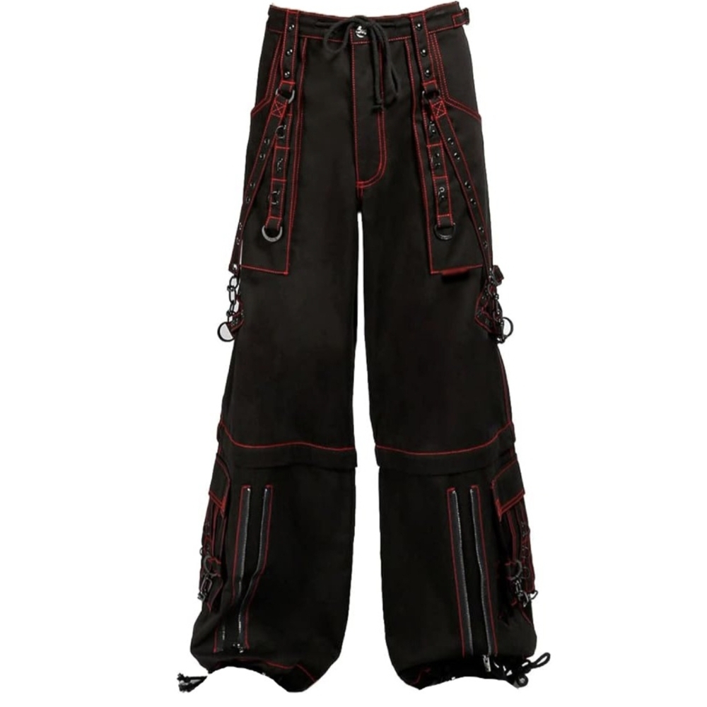 Tripp NYC super stud pant red/black